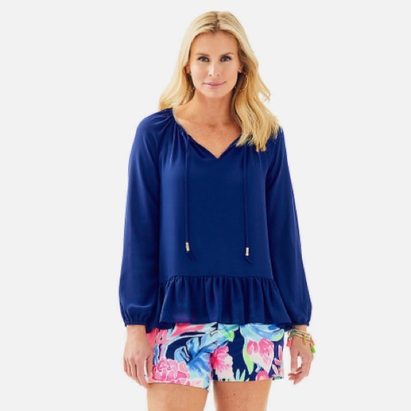 Lilly Pulitzer Tensey Top - Picture 10 of 10